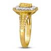 Thumbnail Image 2 of Le Vian Sunny Yellow Diamond Ring 1 ct tw 14K Two-Tone Gold