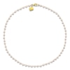 Thumbnail Image 4 of Charm'd by Lulu Frost Natural Rose Quartz Bead Necklace 10K Yellow Gold 18&quot;