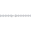 Thumbnail Image 3 of Brilliant Moments Diamond Pavé Shield Link Bracelet 2 ct tw 14K White Gold 7&quot;