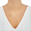 Thumbnail Image 2 of Solid Diamond-Cut Glitter Rope Chain Necklace 2.4mm 14K Yellow Gold 18&quot;