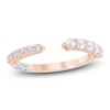 Thumbnail Image 1 of Pnina Tornai Diamond & Cultured Pearl Open Anniversary Ring 1/6 ct tw 14K Rose Gold