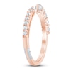 Thumbnail Image 2 of Pnina Tornai Diamond & Cultured Pearl Open Anniversary Ring 1/6 ct tw 14K Rose Gold