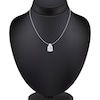 Thumbnail Image 3 of Pnina Tornai Pear-Shaped Lab-Created Diamond Solitaire Necklace 5 ct tw 14K White Gold 18&quot; (VS2/F)