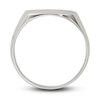 Thumbnail Image 3 of Closed Back Signet Ring Sterling Silver