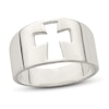 Thumbnail Image 1 of Cross Cutout Ring Sterling Silver