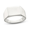 Thumbnail Image 0 of Solid Back Signet Ring Sterling Silver