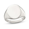 Thumbnail Image 0 of Closed Back Signet Ring Sterling Silver