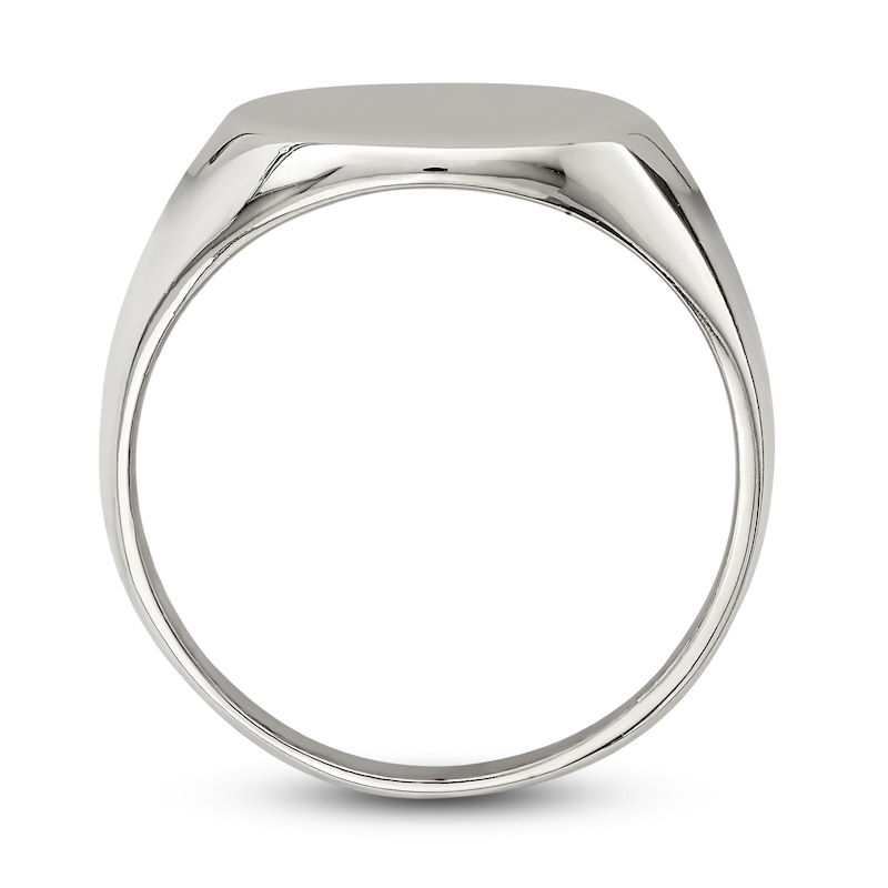 Closed Back Signet Ring Sterling Silver | Jared