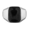 Thumbnail Image 3 of 1933 by Esquire Men's Natural Black Onyx Ring Sterling Silver