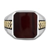 Thumbnail Image 3 of 1933 by Esquire Men's Natural Chalcedony Ring Sterling Silver/14K Yellow Gold-Plated