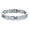 Thumbnail Image 0 of Men's Bracelet 3/8 ct tw Diamond Stainless Steel