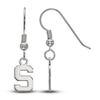 Thumbnail Image 0 of Michigan State University Dangle Earrings Sterling Silver