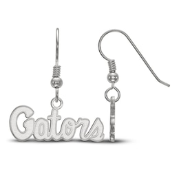 University of Florida Dangle Earrings Sterling Silver