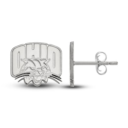 Ohio University Dangle Stud Sterling Silver