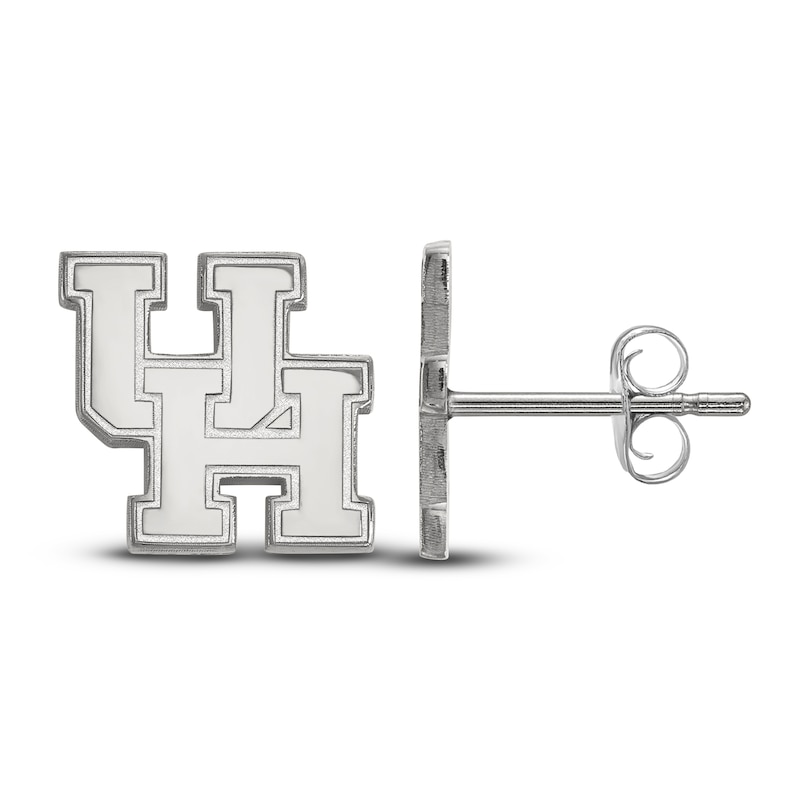 Main Image 1 of University of Houston Stud Earrings Sterling Silver