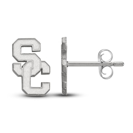 University of Southern California Stud Earrings Sterling Silver