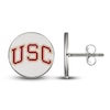 Thumbnail Image 0 of University of Southern California Enamel Stud Earrings Sterling Silver