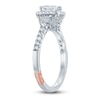 Thumbnail Image 2 of Pnina Tornai Emerald Baguette- & Round-Cut Diamond Engagement Ring 7/8 ct tw 14K White Gold