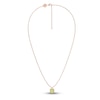 Thumbnail Image 2 of Juliette Maison Natural Peridot Pendant Necklace 10K Rose Gold