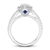 Thumbnail Image 1 of Vera Wang WISH 1-1/2 ct tw Diamond Engagement Ring 14K White Gold