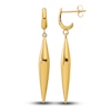 Thumbnail Image 1 of High-Polish Dangle Earrings 14K Yellow Gold