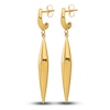 Thumbnail Image 2 of High-Polish Dangle Earrings 14K Yellow Gold