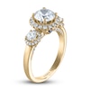 Thumbnail Image 2 of Vera Wang WISH Diamond Engagement Ring 2-1/4 ct tw Round 18K Yellow Gold