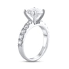 Thumbnail Image 1 of Lab-Created Diamond Engagement Ring 3-1/4 ct tw Round 14K White Gold