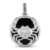 Thumbnail Image 0 of 1933 by Esquire Men's Natural Onyx & Natural White Topaz Cancer Charm Sterling Silver