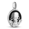 Thumbnail Image 1 of 1933 by Esquire Men's Natural Black Onyx & Natural White Topaz Virgo Charm Sterling Silver