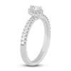 Thumbnail Image 1 of Diamond Promise Ring 3/8 ct tw Pear/Round 14K White Gold