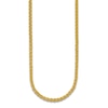 Thumbnail Image 1 of High-Polish Wheat Chain Necklace 24K Yellow Gold 24" 4.0mm