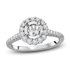 Thumbnail Image 1 of Diamond Engagement Ring Setting 1/2 ct tw Round 14K White Gold