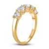 Thumbnail Image 1 of Lab-Created Diamond 5-Stone Anniversary Band 1-1/2 ct tw Round 14K Yellow Gold