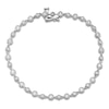 Thumbnail Image 0 of Diamond Bezel-Set Bracelet 1 ct tw 14K White Gold