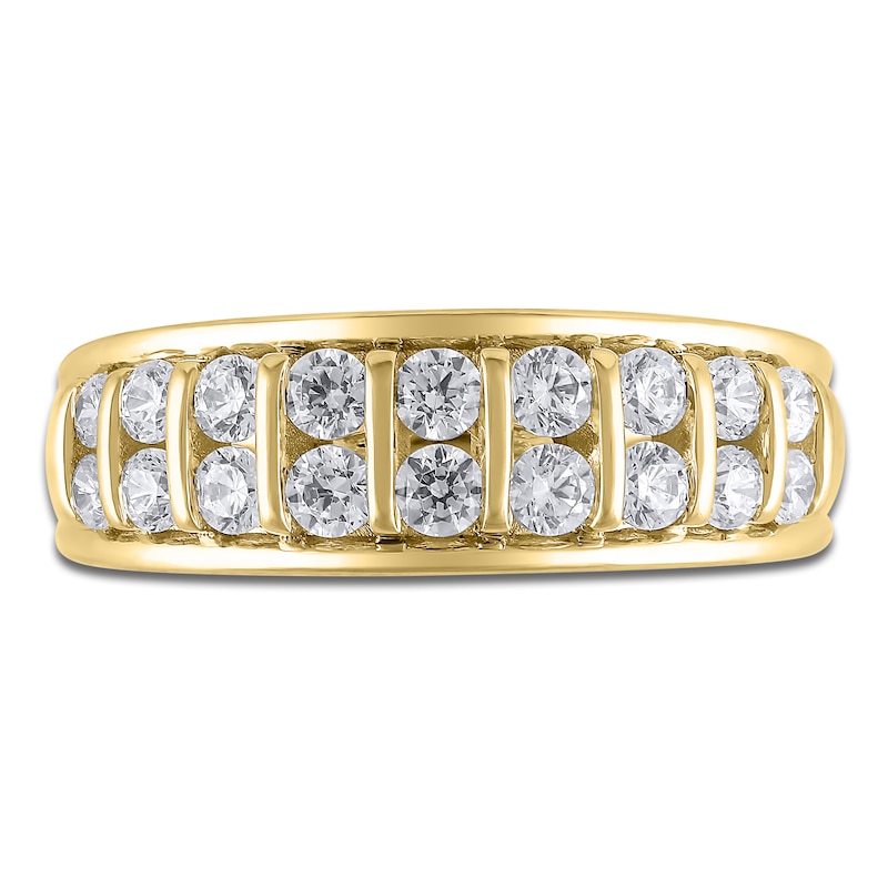 Main Image 3 of Diamond Wedding Band 3/4 ct tw 14K Yellow Gold