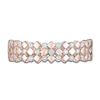 Thumbnail Image 3 of Diamond Square Multi-Row Anniversary Band 1/4 ct tw 14K Rose Gold