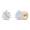 Thumbnail Image 2 of Certified Round-Cut Diamond Solitaire Stud Earrings 2 ct tw 18K Yellow Gold (I/SI2)