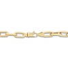 Thumbnail Image 2 of Chain Bracelet 10K Yellow Gold 7.5&quot; Cable Chain