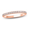 Thumbnail Image 0 of Certified Diamond Anniversary Ring 1/4 ct tw 14K Rose Gold