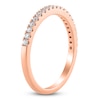 Thumbnail Image 1 of Certified Diamond Anniversary Ring 1/4 ct tw 14K Rose Gold