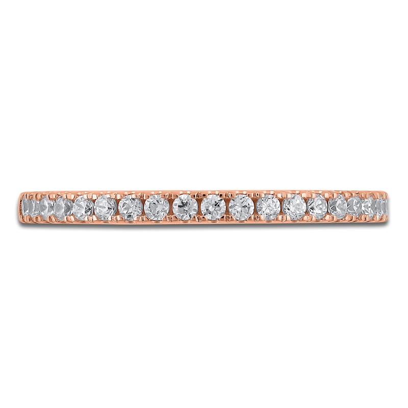 Certified Diamond Anniversary Ring 1/4 ct tw 14K Rose Gold