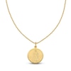 Thumbnail Image 1 of Men's Our Lady of Guadalupe Medallion Necklace 10K Yellow Gold 20&quot;