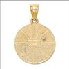 Thumbnail Image 1 of Star of David Necklace 14K Yellow Gold 18"