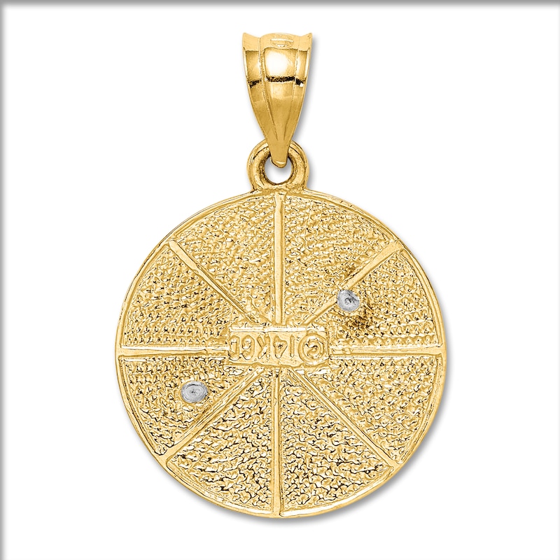 Star of David Necklace 14K Yellow Gold 18"