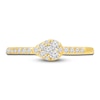 Thumbnail Image 3 of Diamond Teardrop Ring 1/4 ct tw Round 10K Yellow Gold