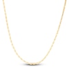 Thumbnail Image 1 of Solid Diamond-Cut Rope Chain Necklace 14K Yellow Gold 16&quot; 2.5mm