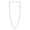 Thumbnail Image 1 of Diamond Station Necklace 5-1/3 ct tw Round 14K White Gold 18&quot;