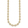 Thumbnail Image 1 of High-Polish Puffy Mariner Link Necklace 14K Yellow Gold 18" 8.4mm