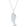 Thumbnail Image 3 of Pnina Tornai Diamond Wing Pendant Necklace 3/8 ct tw Round 14K White Gold